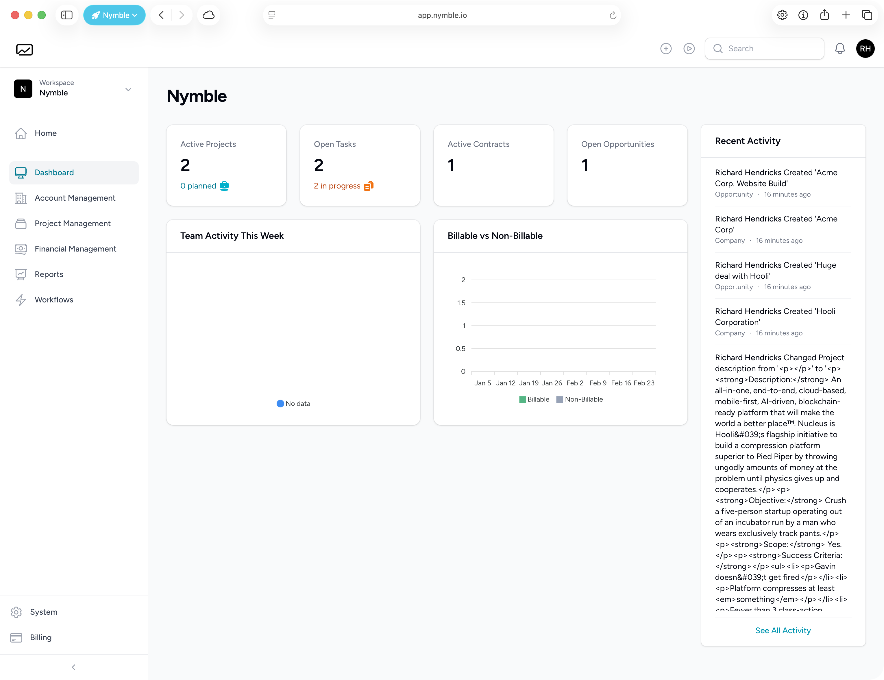 Billing & Invoicing in Nymble